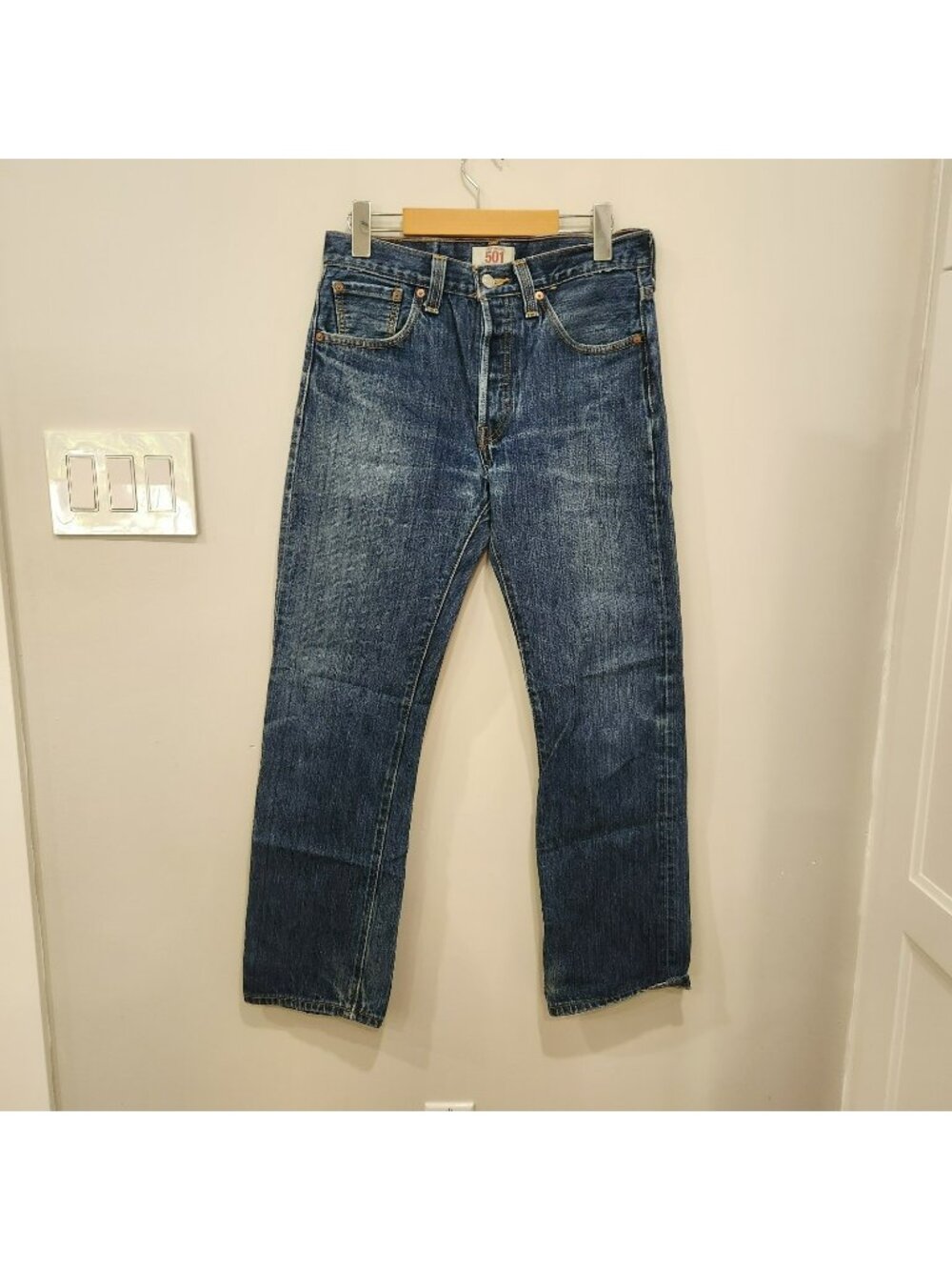 VTG Levi's 501xx button fly Jeans Men's 29x33 Denim blue jeans 90's Y2K Grunge